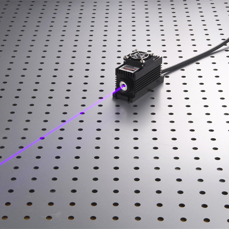 (image for) 405nm Single Mode Circular Spot DPSS Laser Diode Lasers Violet Light